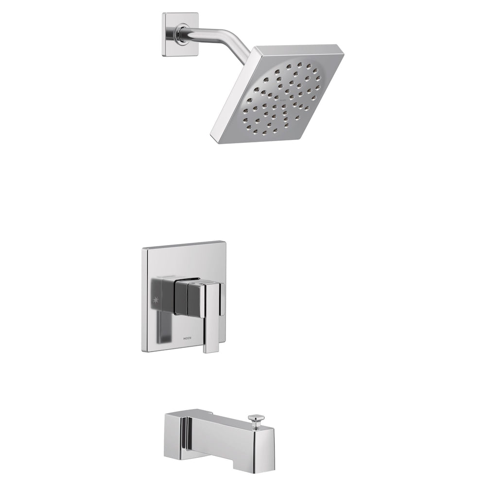 90 Degree M-CORE 3-Series 1-Handle Eco-Performance Bathtub Shower Faucet in Chrome (Valve Not Included)