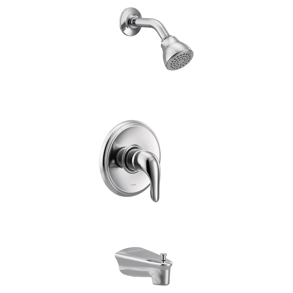 Robinet de baignoire-douche éco-performant à 1 poignée Legend M-CORE 3-Series en chrome (robinet non inclus)