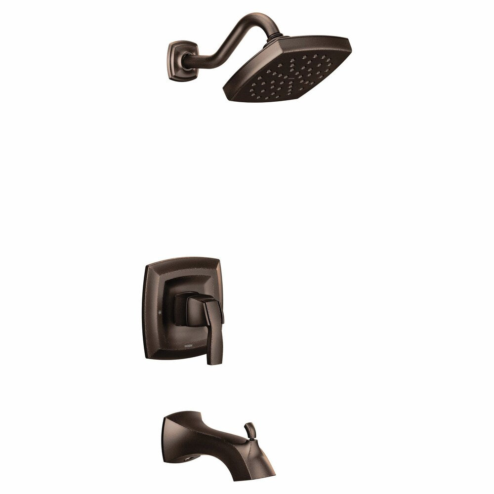 Voss M-CORE 3-Series 1-Handle Bathtub Shower Faucet Trim with Rain Shower Head in Oil Rubbed Bronze (Valve Not Included)