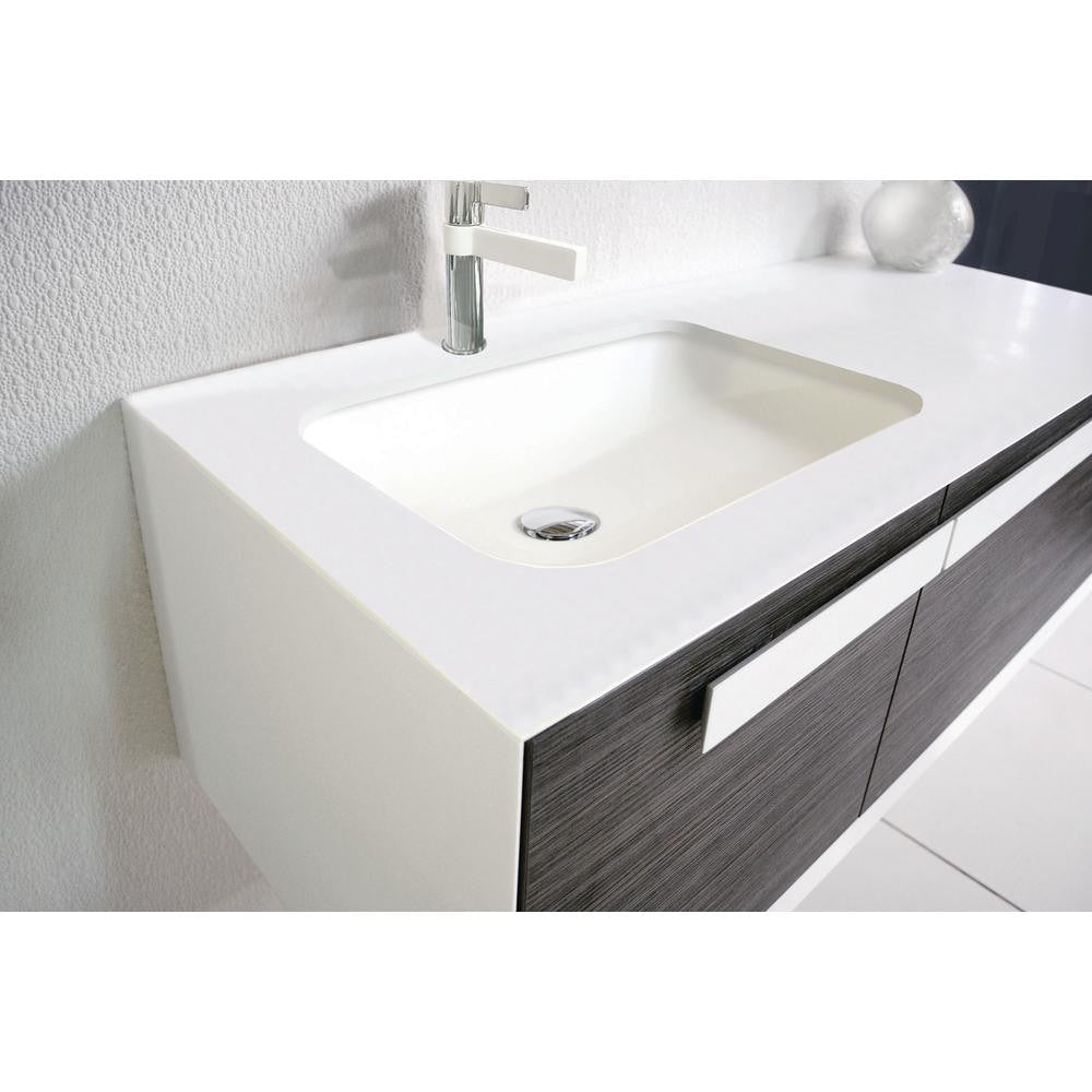 Robinet Martini en chrome et blanc mat