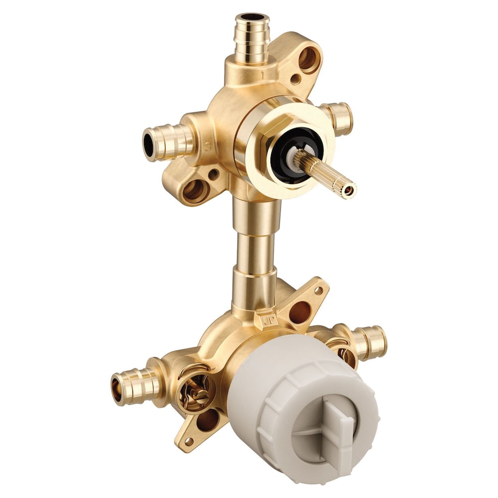M-CORE 3-Series Valve with 2 or 3 Function Integrated Transfer Valve with Cold Expansion PEX Connections and Stops