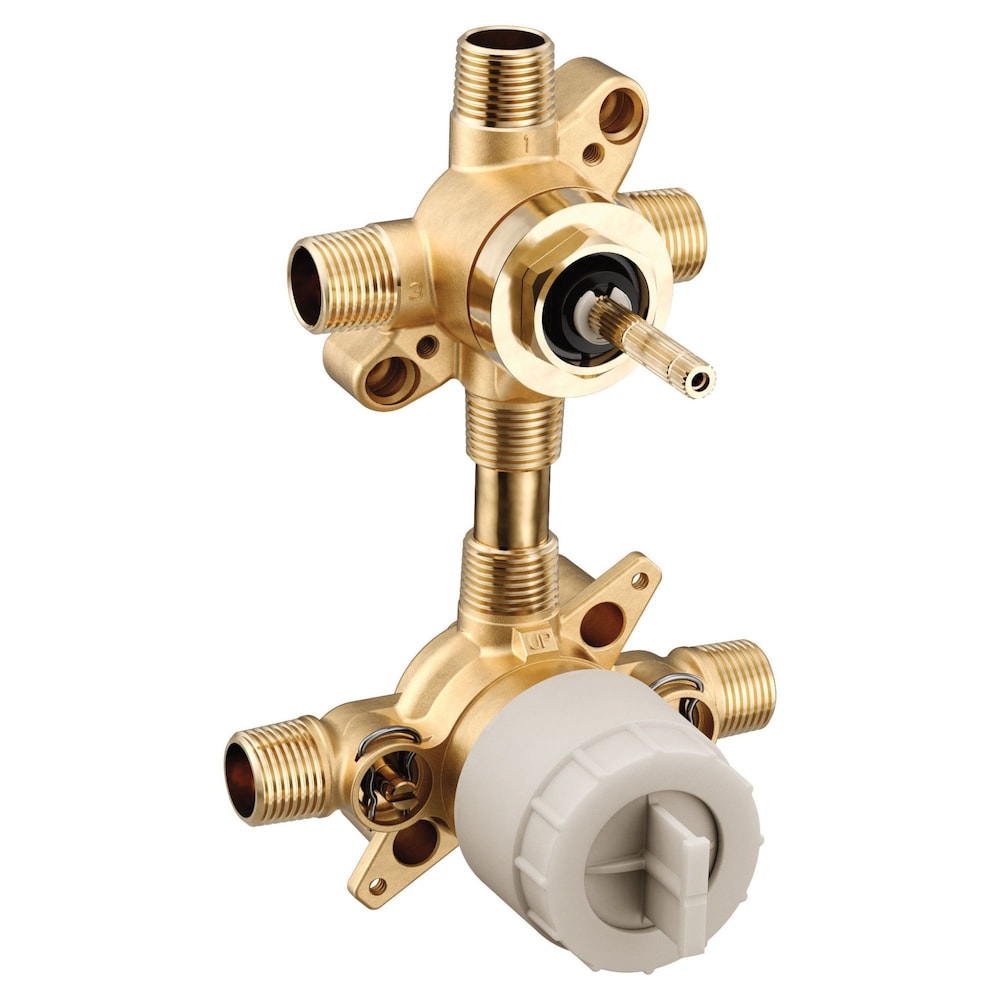M-CORE 3-Series 1/2 in. Mixing Valve with 3 or 6 Function Integrated Transfer Valve with CC/IPS Connections and Stops