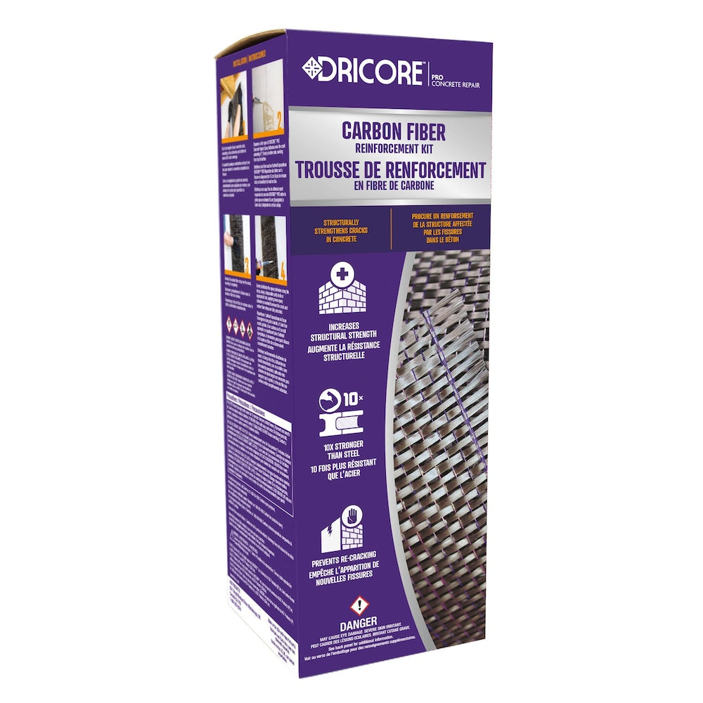 Concrete Repair Carbon Fiber Reinforcement Kit