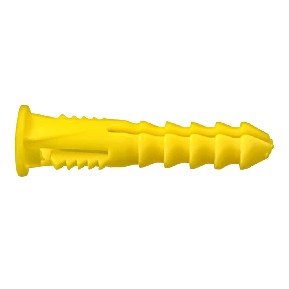 Ancrages muraux en plastique #6-8 x 3/4 pouces, 850 pièces