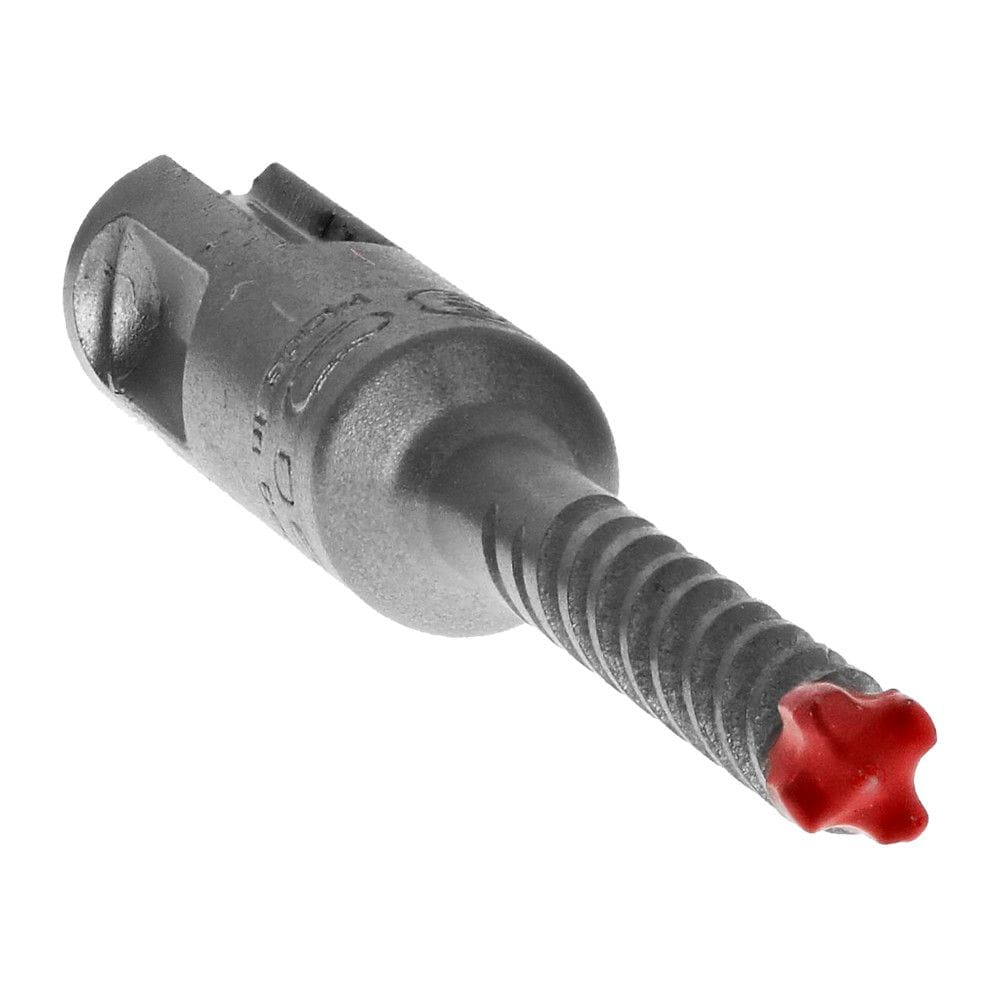 Rebar Demon Foret à percussion à tête entièrement en carbure SDS-Plus à 4 couteaux, 1/4 po x 6 po x 8 po pour le perçage du béton et des barres d'armature