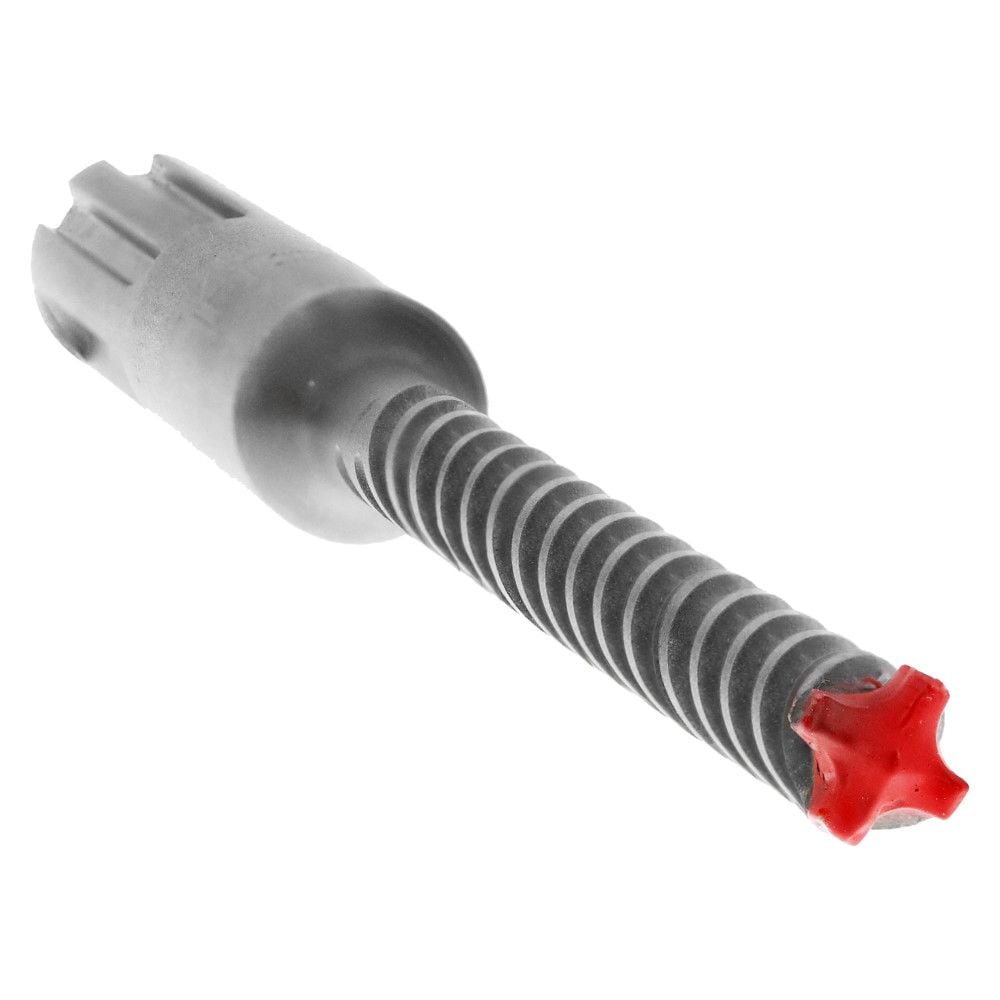 Rebar Demon 3/8 in. x 8 in. x 13 in. SDS-Max 4-Cutter Full Carbide Head Hammer Drill Bit for Concrete/Rebar Drilling