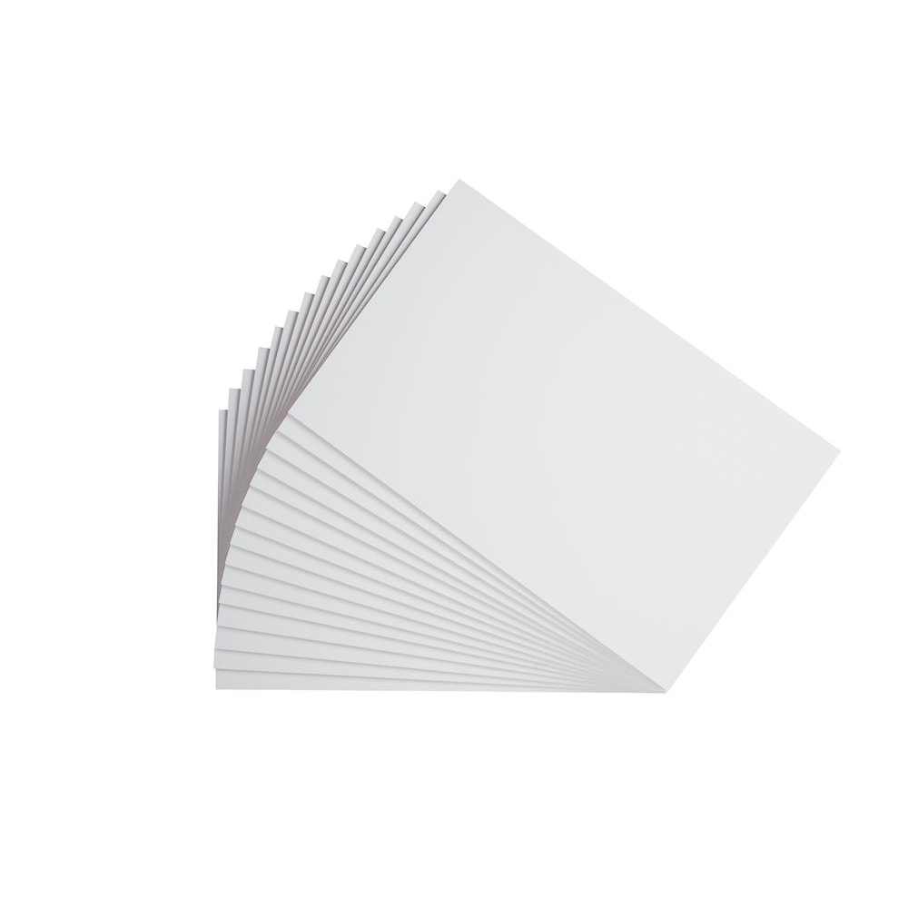 1/8 in. X 1 ft. X 1 ft. 7 in. White Paper MDF (15-pack)