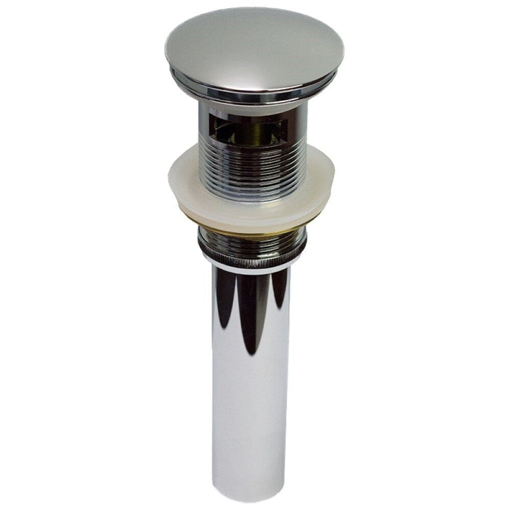 1 Hole CUPC Approved Lead Free Brass Faucet Set In Chrome Color - Overflow Drain Incl. AI-29501