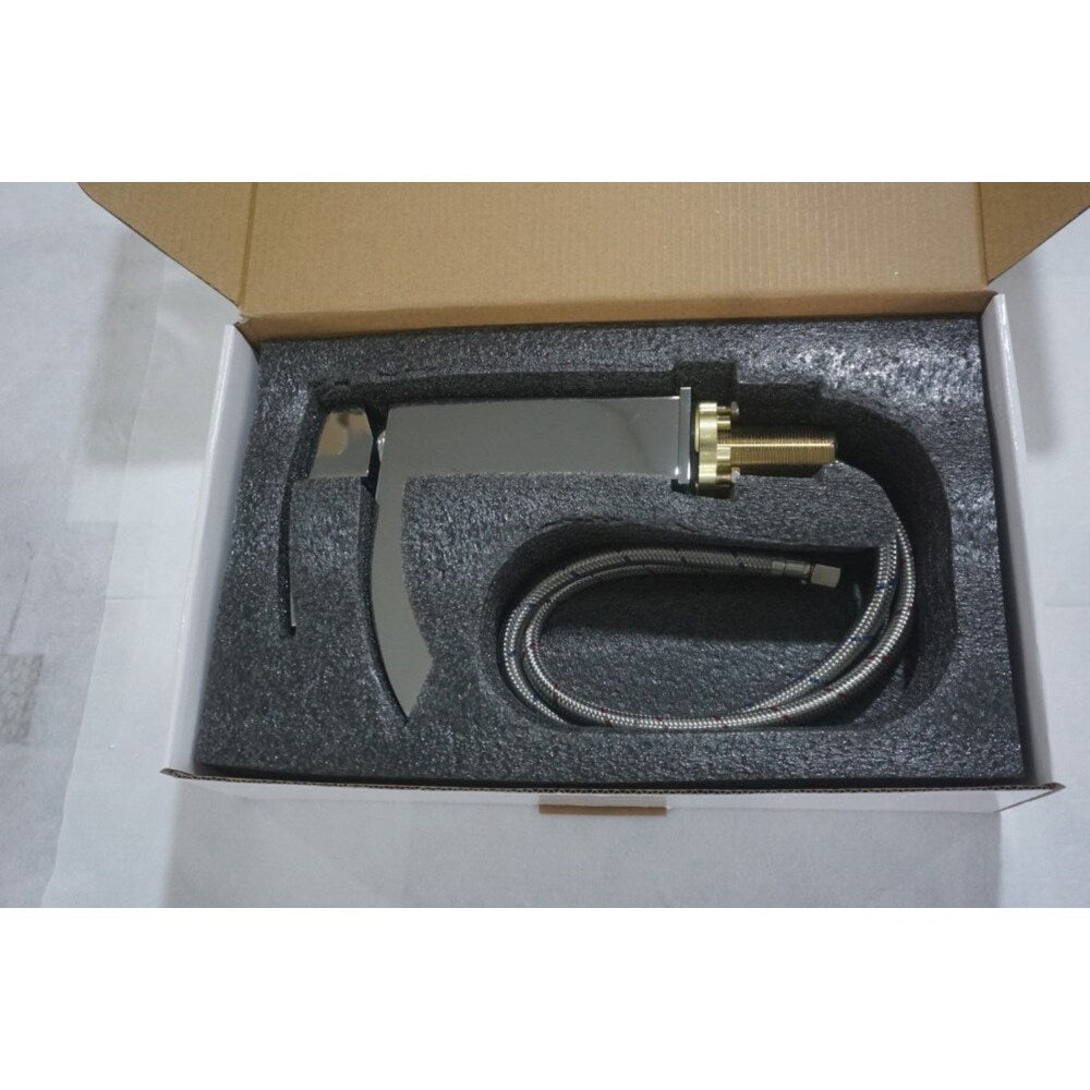 1 Hole CUPC Approved Lead Free Brass Faucet Set In Chrome Color - Overflow Drain Incl. AI-29501