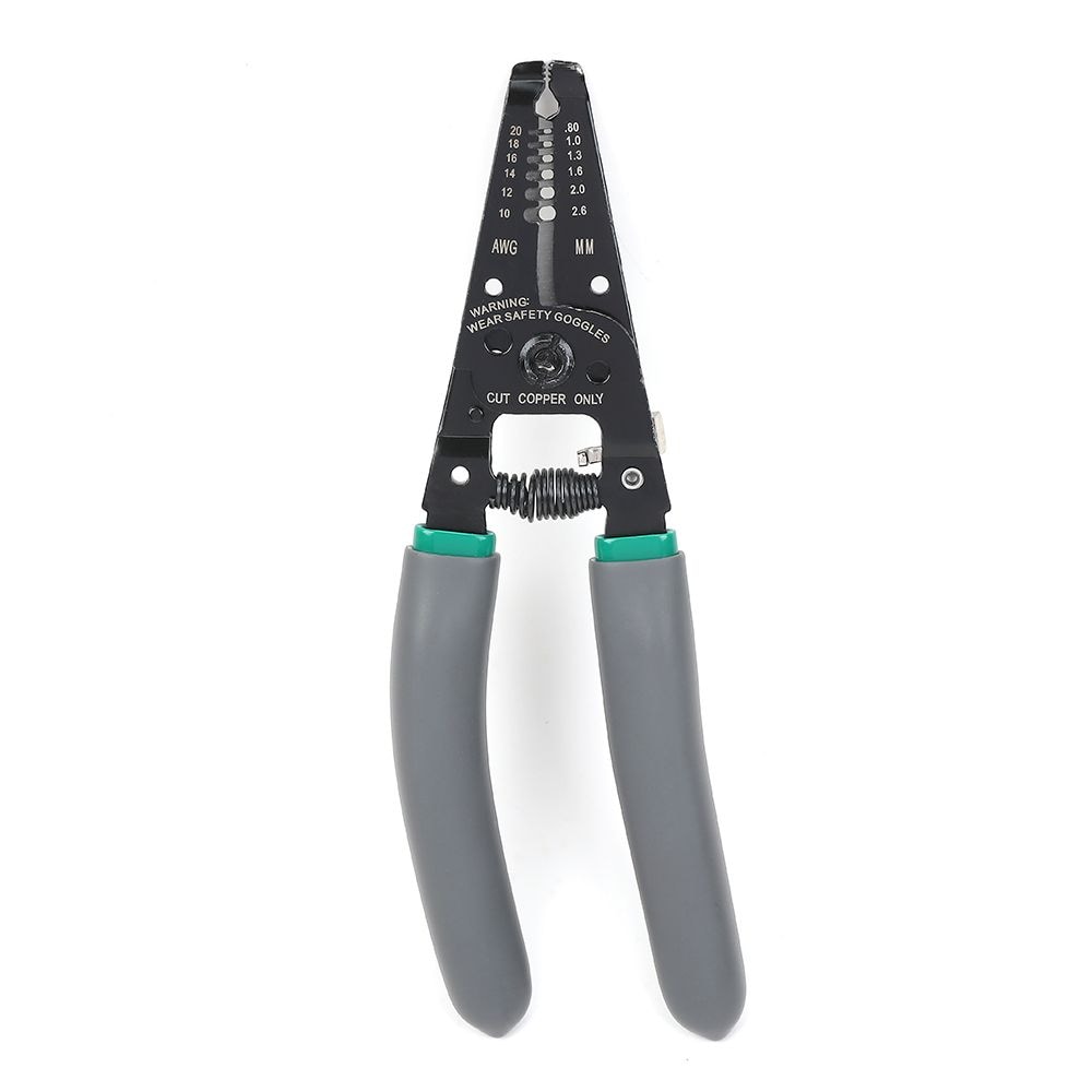 7-inch Wire Stripper and Cutter Plier with Non-slip Cushion-grip Handle