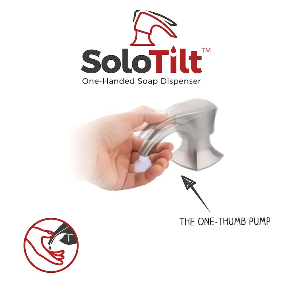 Robinet de cuisine à tirette/à bec rétractable en chrome poli Seahaven à 1 poignée/robinet d'évier de cuisine/robinet avec distributeur de savon