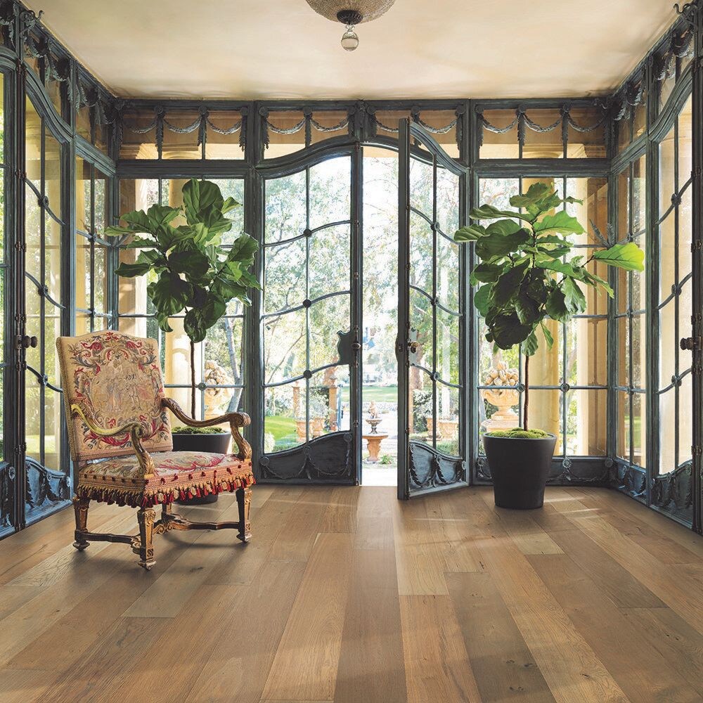 Take Home Sample - French Oak Santa Barbara T&G Engineered Hardwood Flooring - 8.6 in. x 7 in.