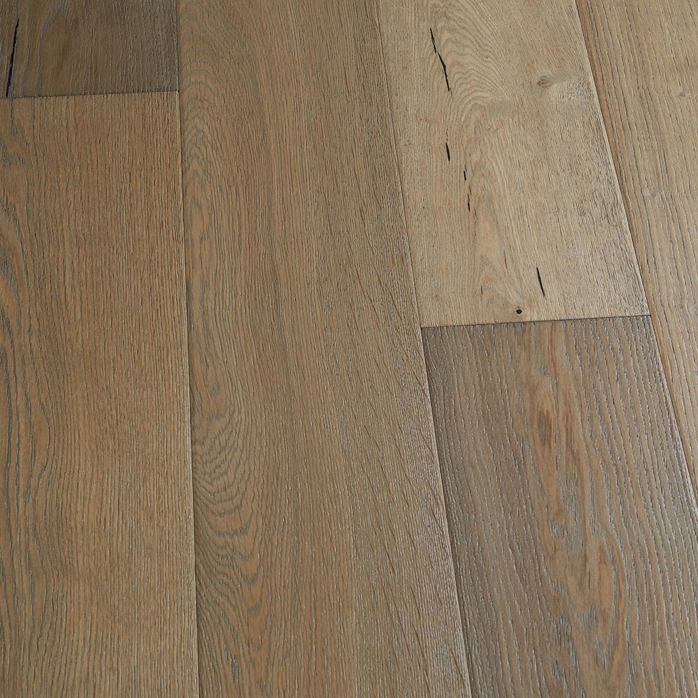 Take Home Sample - French Oak Castle Island Engineered Click Hardwood Flooring - 7.5 in. x 7 in.