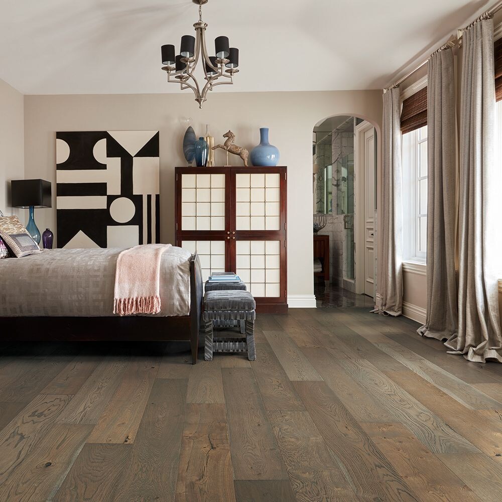 Take Home Sample - French Oak Daytona Engineered Click Hardwood Flooring - 7.5 in. x 7 in.