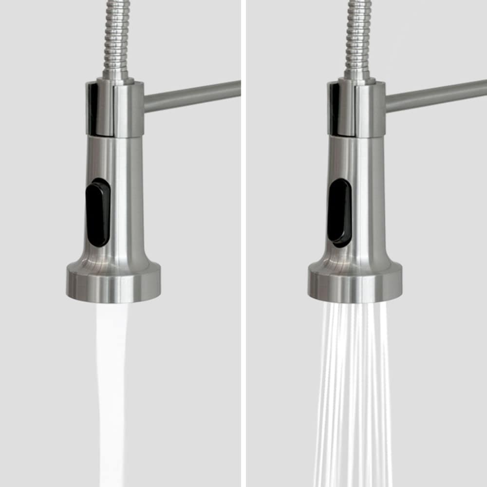 Robinet de cuisine rétractable en acier inoxydable Vienna
