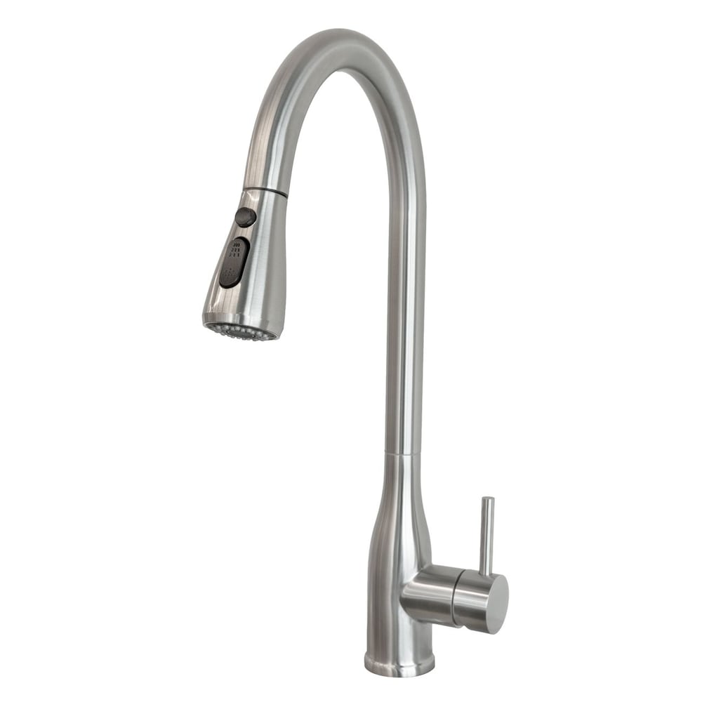 Robinet de cuisine rétractable en acier inoxydable Juno