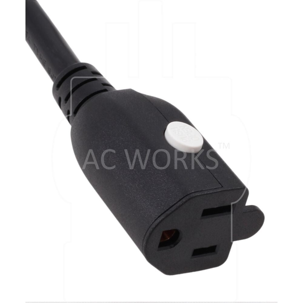 20ft. Household 15A Extension Cord with Locking Female Connector