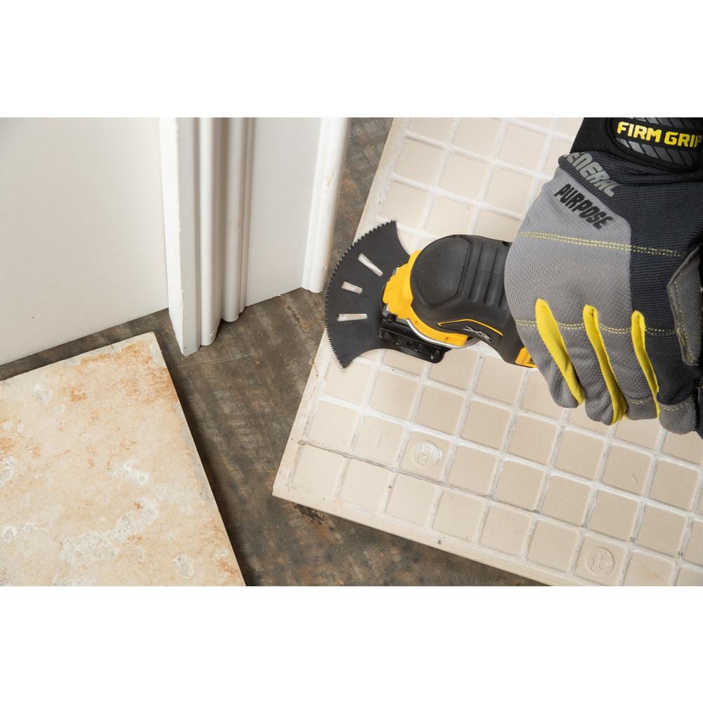 Universal Fit Diamond Grit Oscillating Blade for Grout Removal