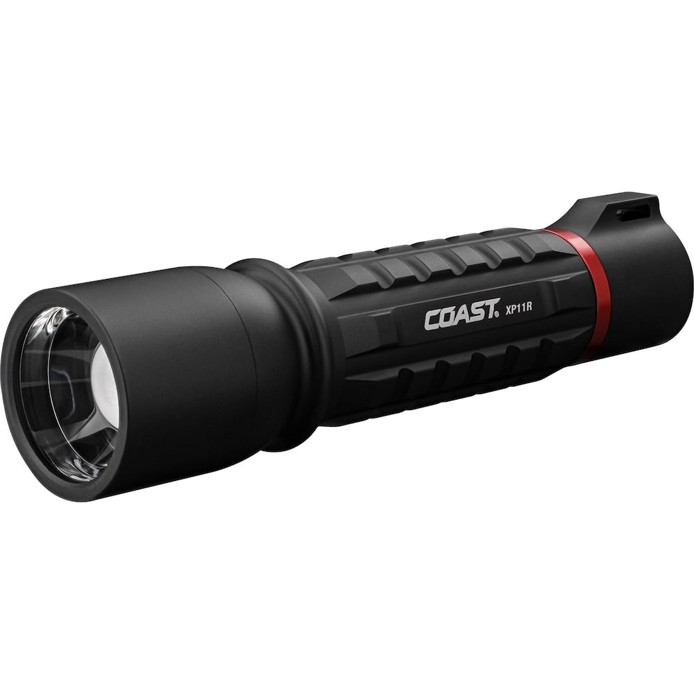XP11R 2600 Lumen Rechargeable LED Flashlight with Slide Focus and Beam Lock