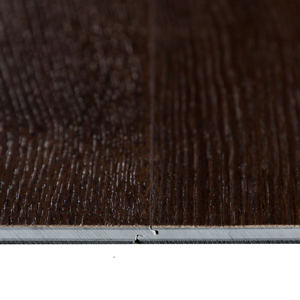 Plancher de bois franc d'ingénierie XXL fumé, 3/8 po d'épaisseur x 7,5 po de largeur x longueur variable (19,43 pi2/boîte)
