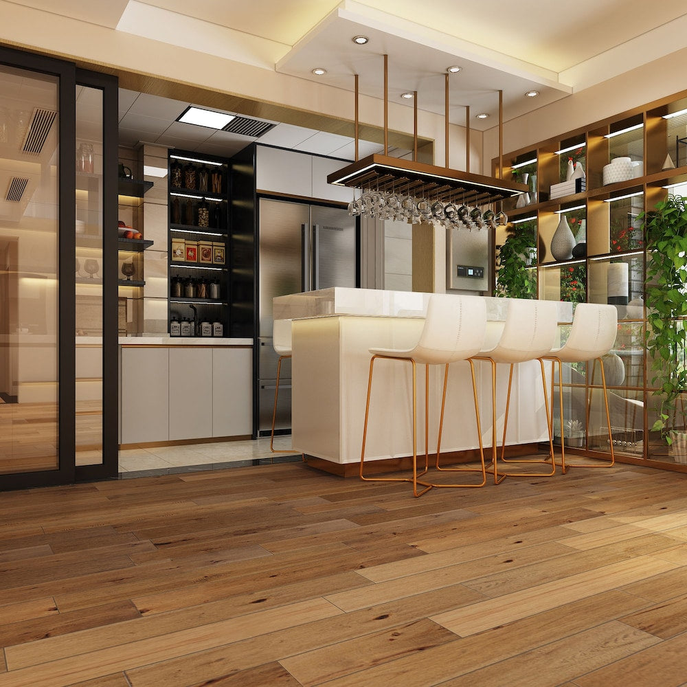 XXL Roasted 3/8-inch T x 7.5-inch W x Varying L Engineered Hardwood Flooring (19.43 sq. ft. /case)