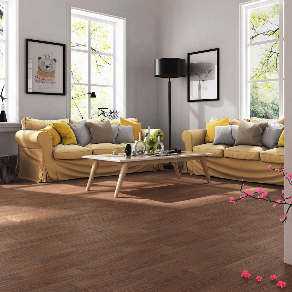 XXL Latte 3/8-inch T x 7.5-inch W x Varying L Engineered Hardwood Flooring (19.43 sq. ft. /case)
