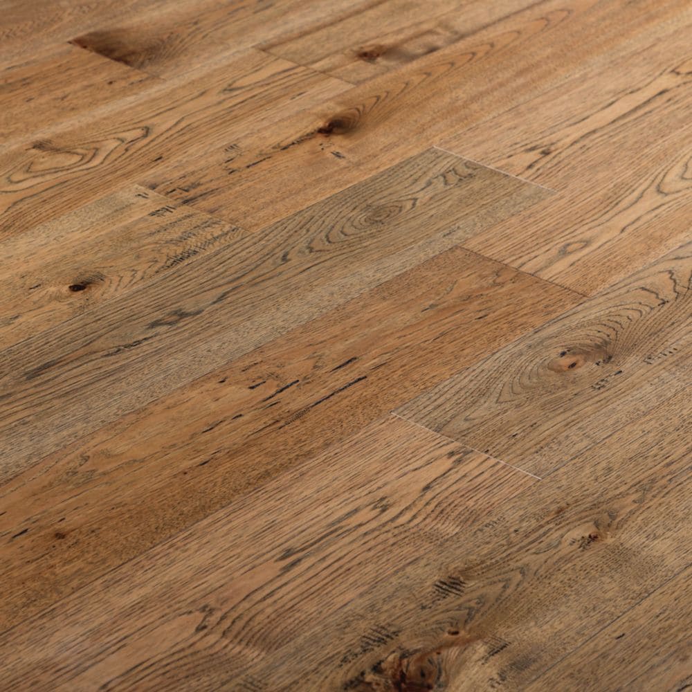 Plancher de bois franc d'ingénierie XXL Heirloom, 3/8 po d'épaisseur x 7,5 po de largeur x longueur variable (19,43 pi2/boîte)