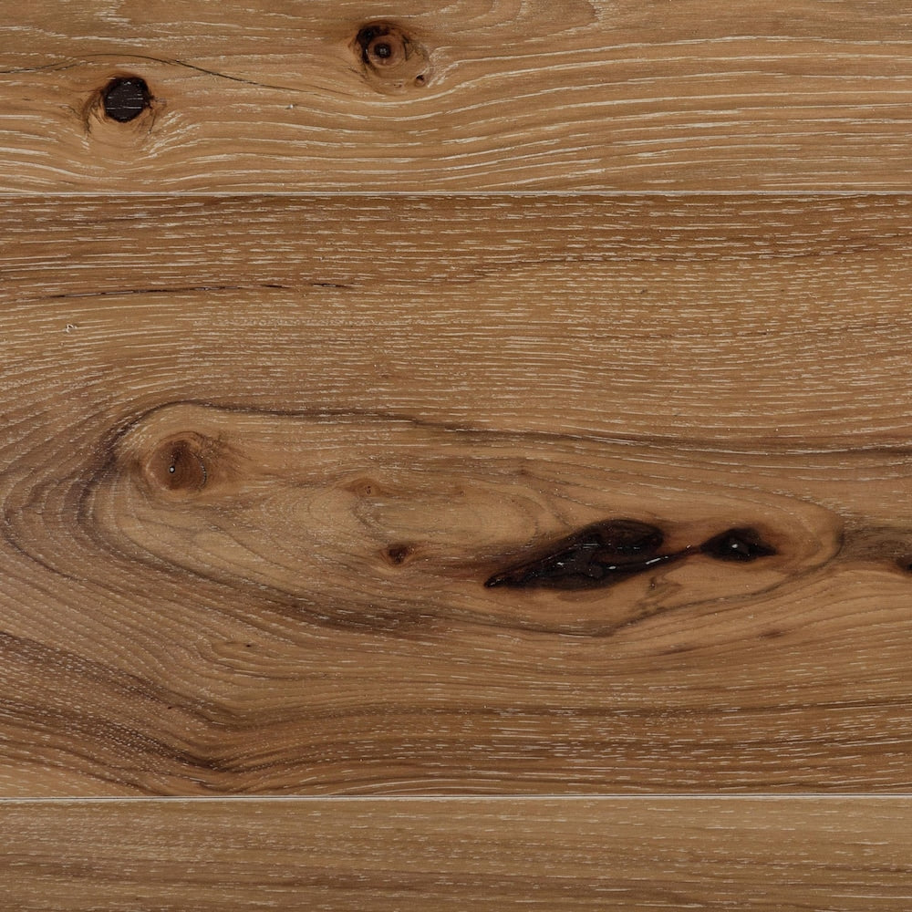 Plancher de bois franc d'ingénierie XXL, blanc, 3/8 po d'épaisseur x 7,5 po de largeur x longueurs variables (19,43 pi²/boîte)
