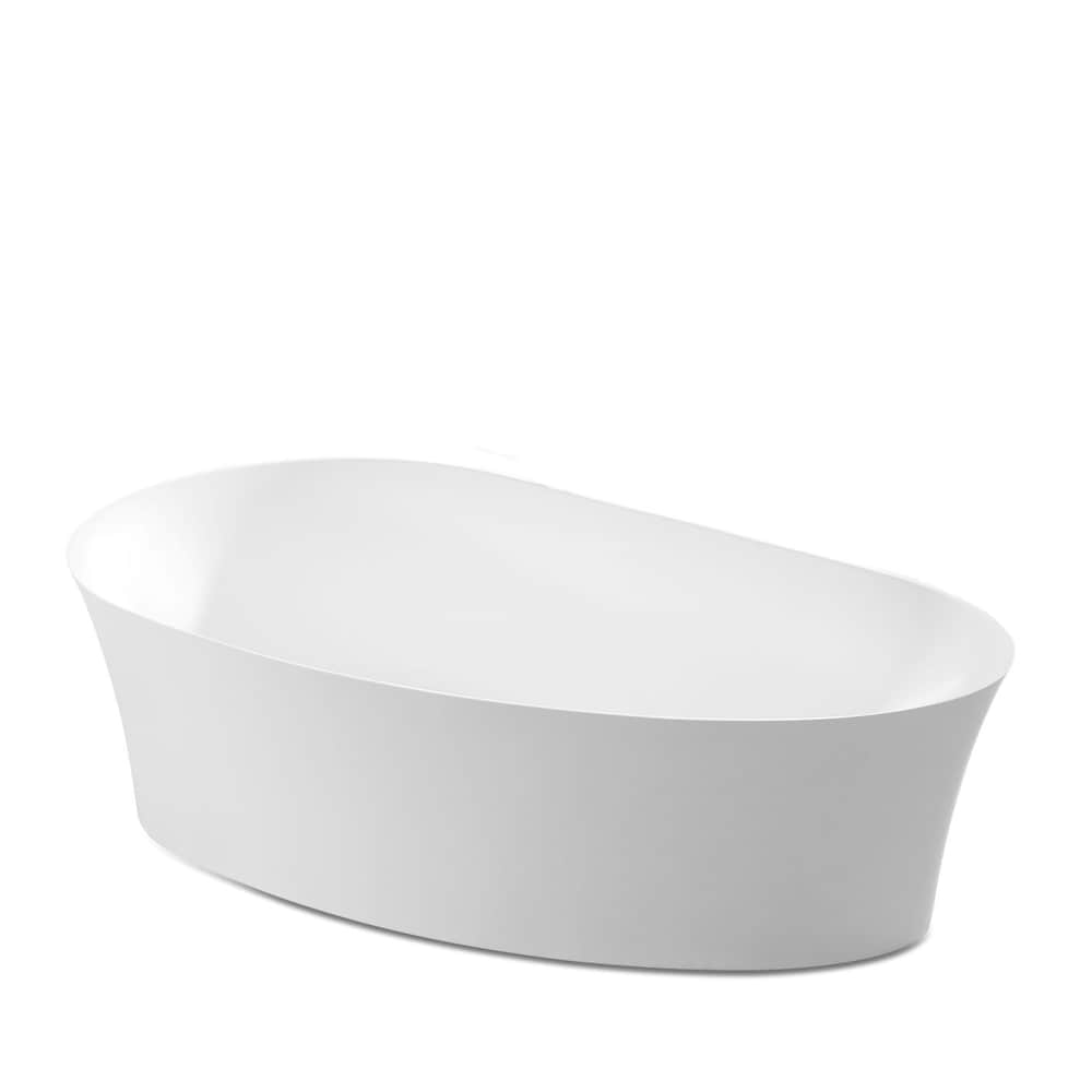 Splash Freestanding Bathtub Sydney Center Drain 69-inch Wide 36-inch Deep