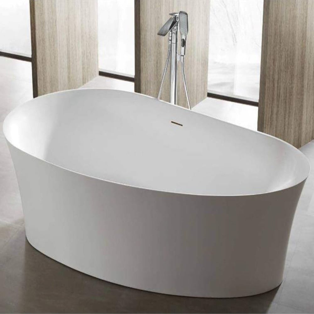 Splash Freestanding Bathtub Sydney Center Drain 69-inch Wide 36-inch Deep