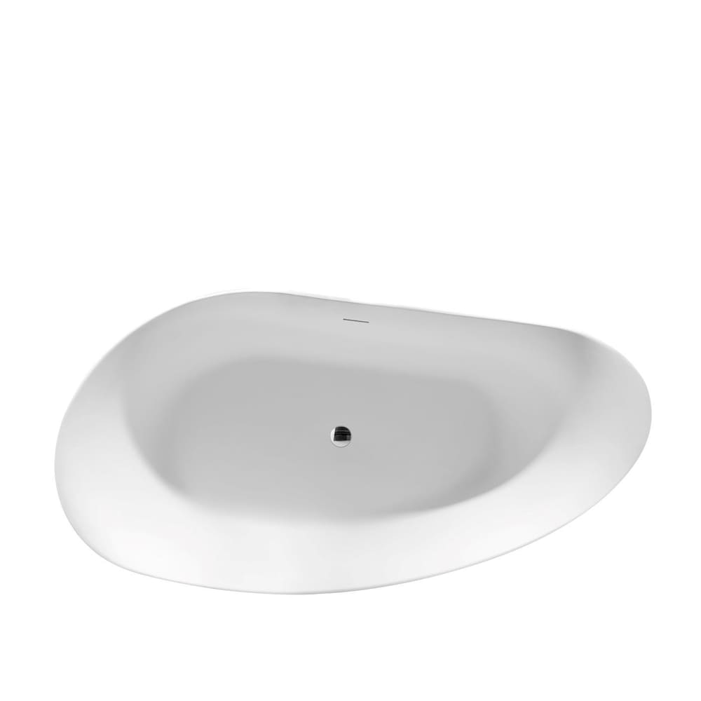 Splash Freestanding Bathtub Sydney Center Drain 69-inch Wide 36-inch Deep