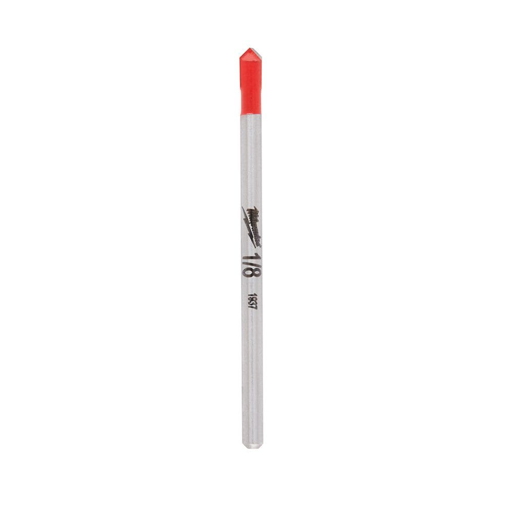 1/8 in. Carbide Tipped Glass and Tile Drill Bit
