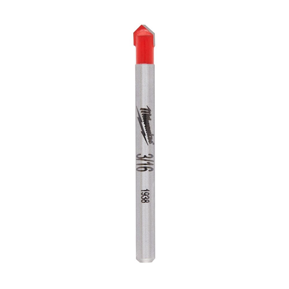 3/16 in. Carbide Tipped Glass and Tile Drill Bit