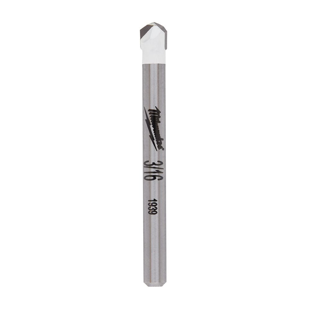 3/16 in. Carbide Tipped Drill Bit for Natural Stone, Granite, Slate, Ceramic and Glass Tiles