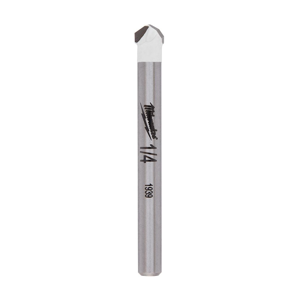 1/4 in. Carbide Tipped Drill Bit for Natural Stone, Granite, Slate, Ceramic and Glass Tiles