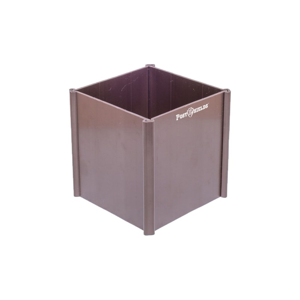 Protection de poteau de 6 po (152 mm) pour poteau de 5 1/2 po (139,7 mm) x 5 1/2 po (139,7 mm), bronze
