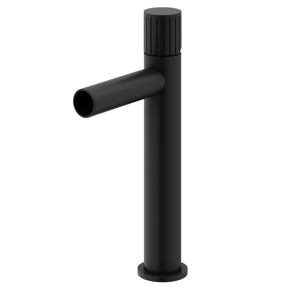 Ashford Single Hole Single-Handle Vessel Bathroom Faucet in Matte Black