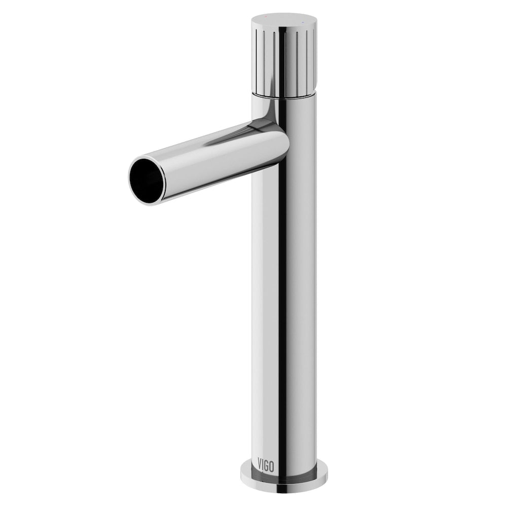 Ashford Single Hole Single-Handle Vessel Bathroom Faucet in Chrome
