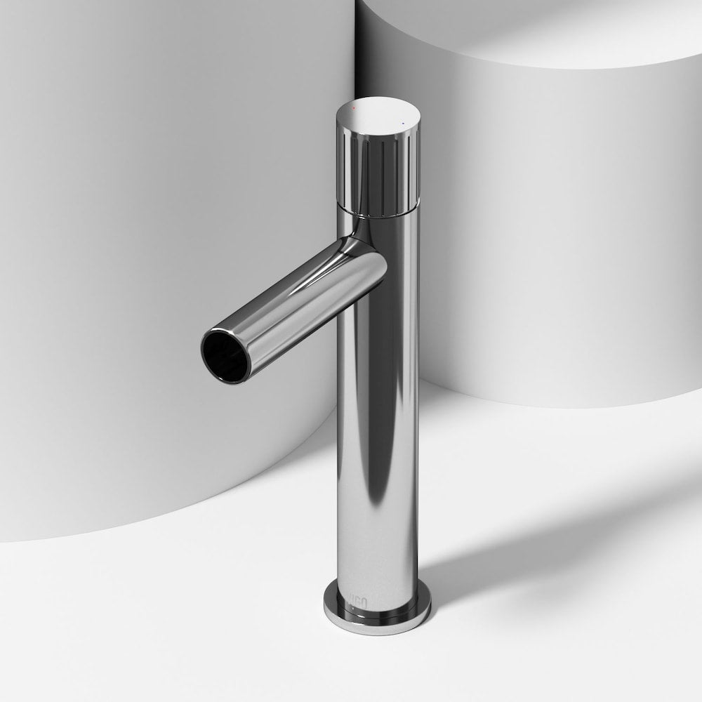 Ashford Single Hole Single-Handle Vessel Bathroom Faucet in Chrome