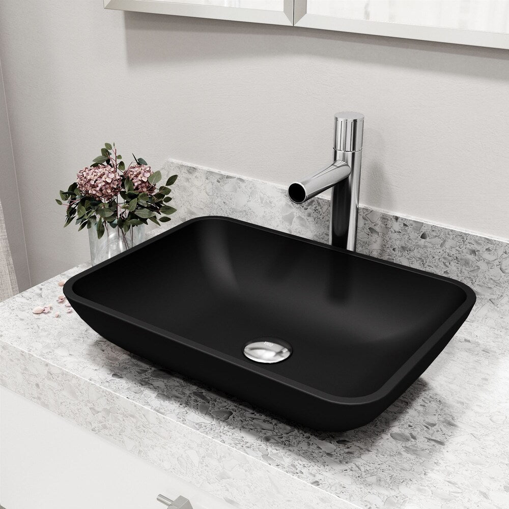Ashford Single Hole Single-Handle Vessel Bathroom Faucet in Chrome
