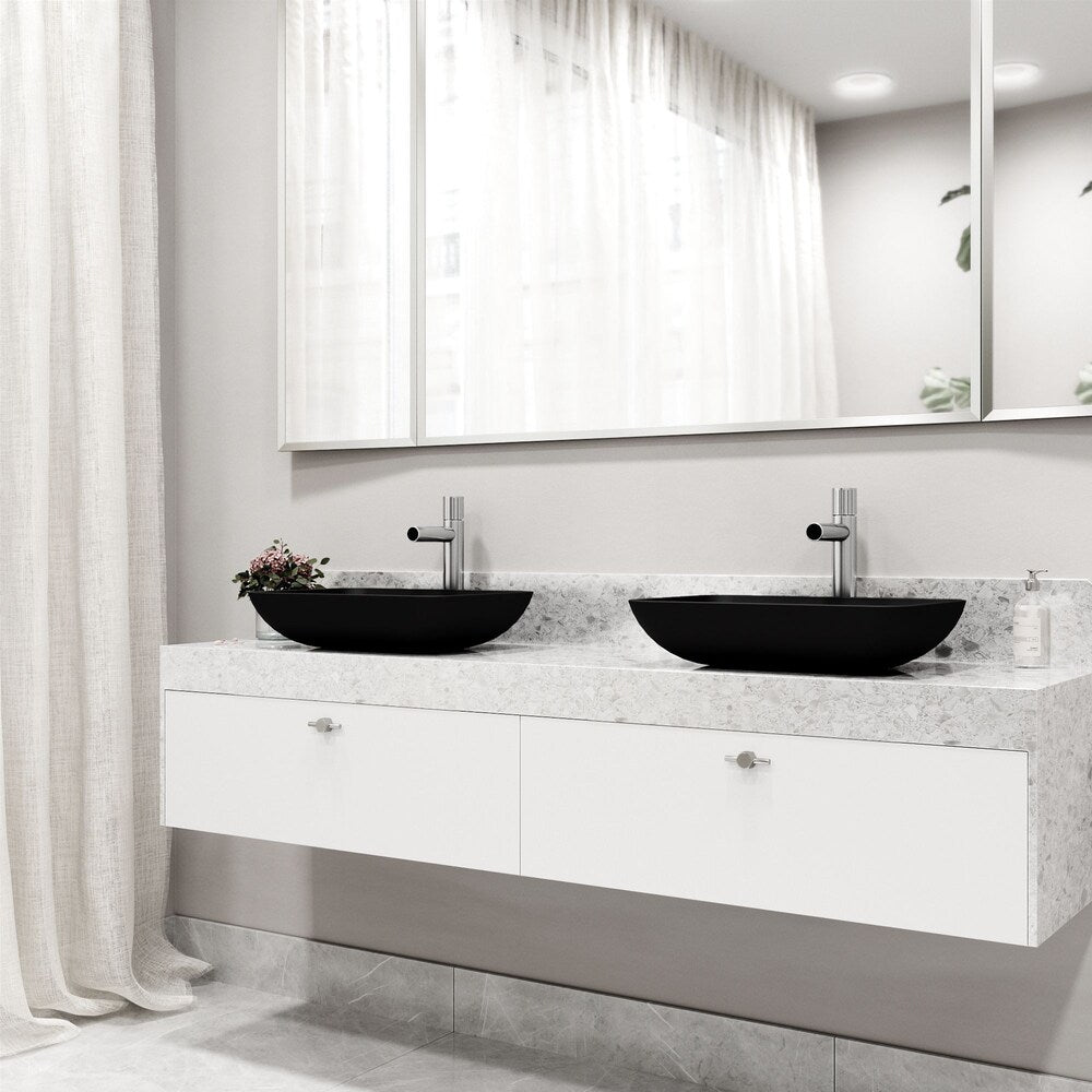 Ashford Single Hole Single-Handle Vessel Bathroom Faucet in Chrome