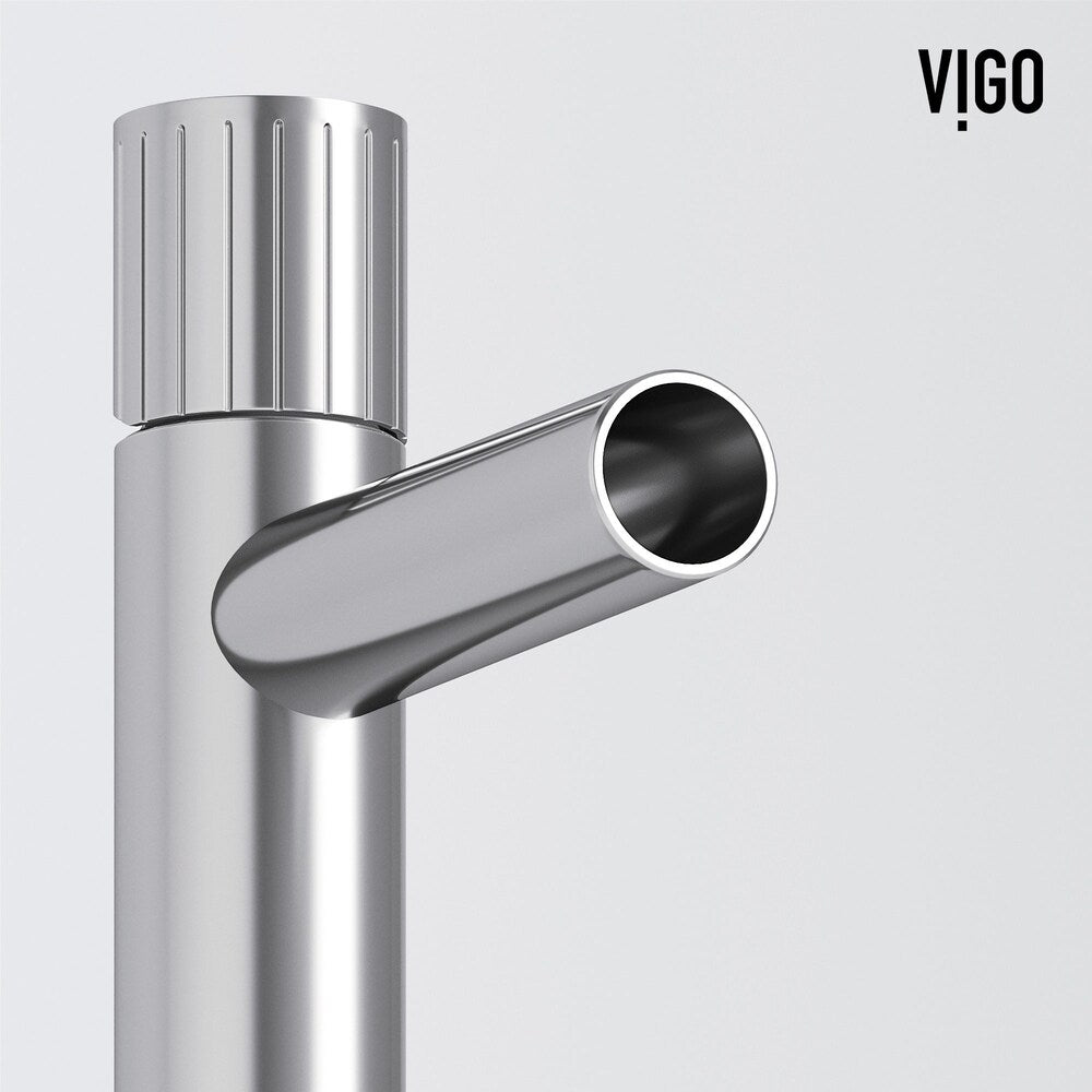 Ashford Single Hole Single-Handle Vessel Bathroom Faucet in Chrome