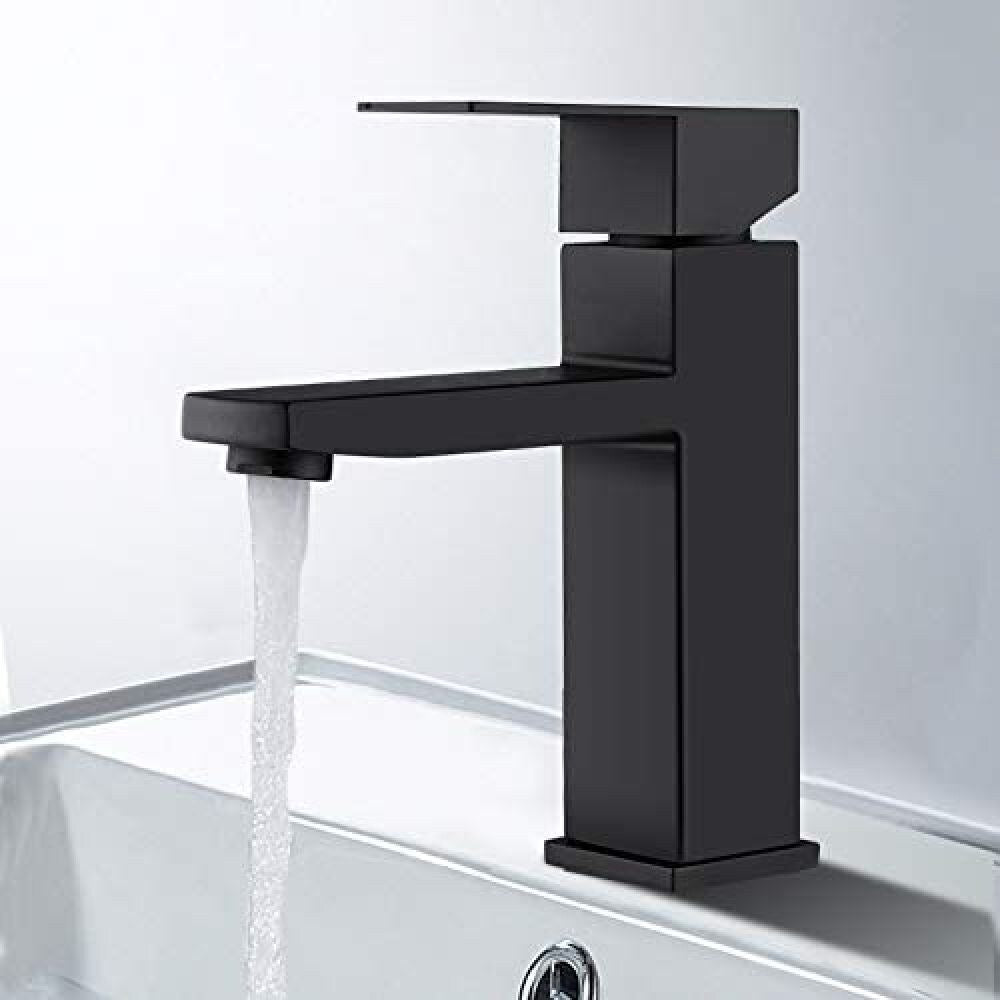 1 Hole Lead Free Brass Faucet In Black Color AI-34361