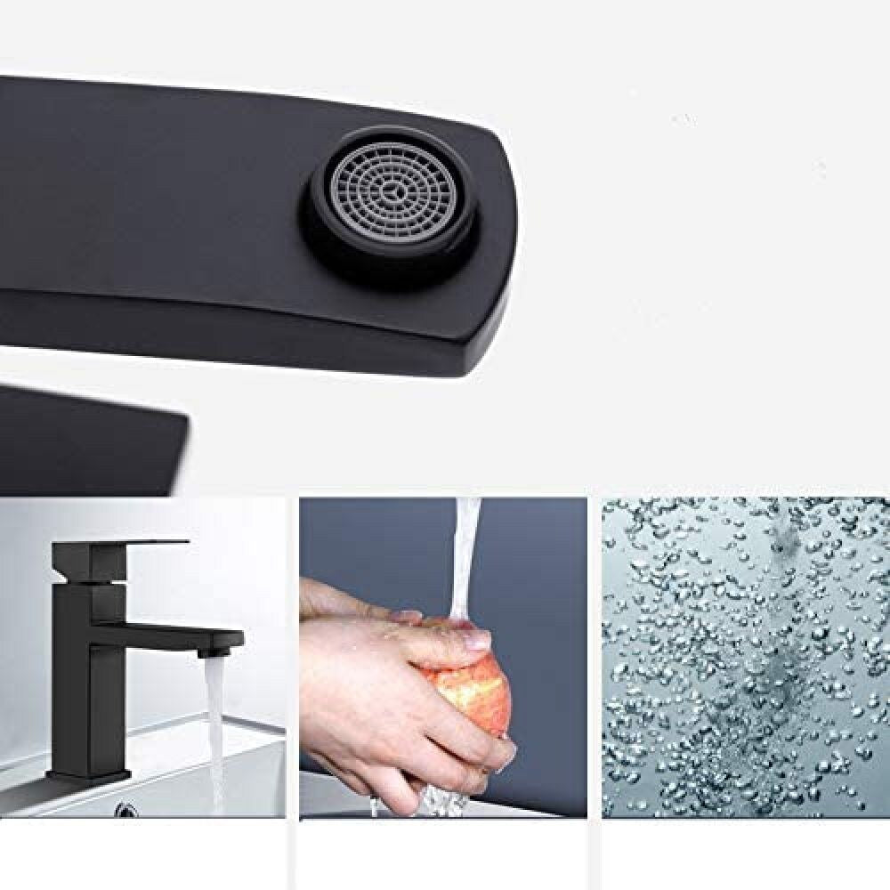 1 Hole Lead Free Brass Faucet In Black Color AI-34361