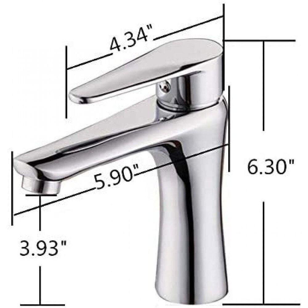 1 Hole CUPC Approved Lead Free Brass Faucet In Chrome Color AI-34377