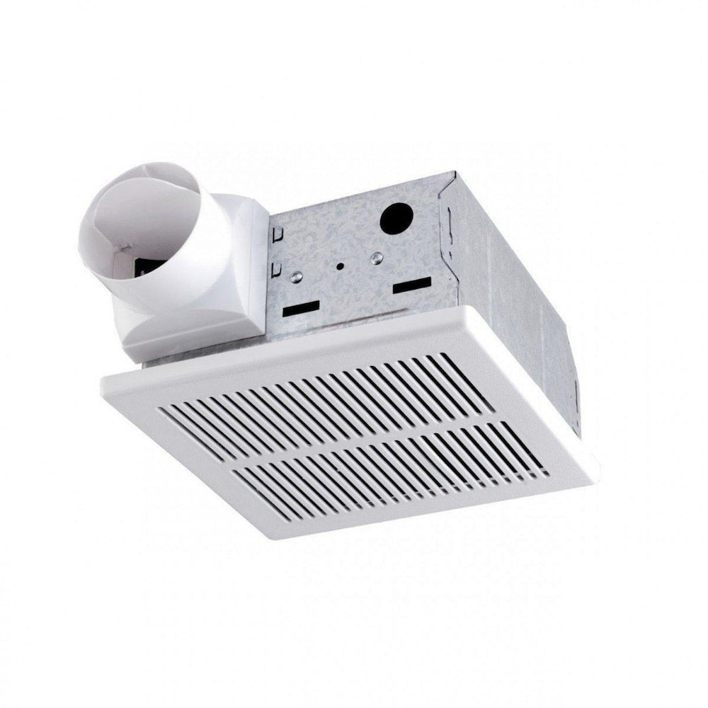 Ventilateur d'extraction de salle de bain 46 W 120 V 50 CFM en blanc AI-34378