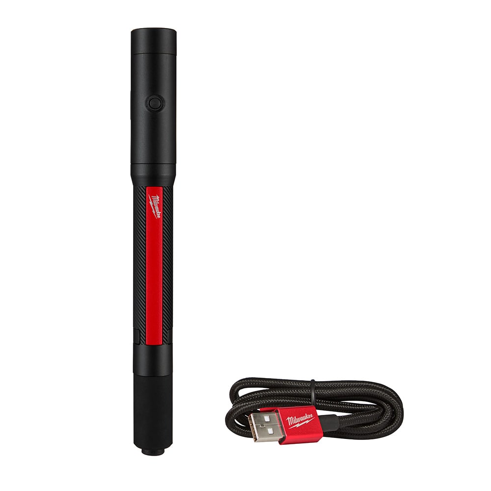 250 Lumens Internal Rechargeable Penlight with Laser