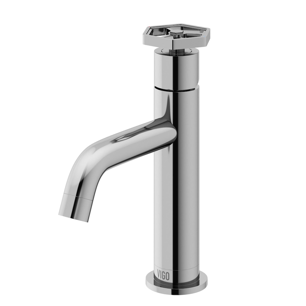 Robinet de salle de bain à poignée unique et trou unique Pinnacle de Ruxton en chrome