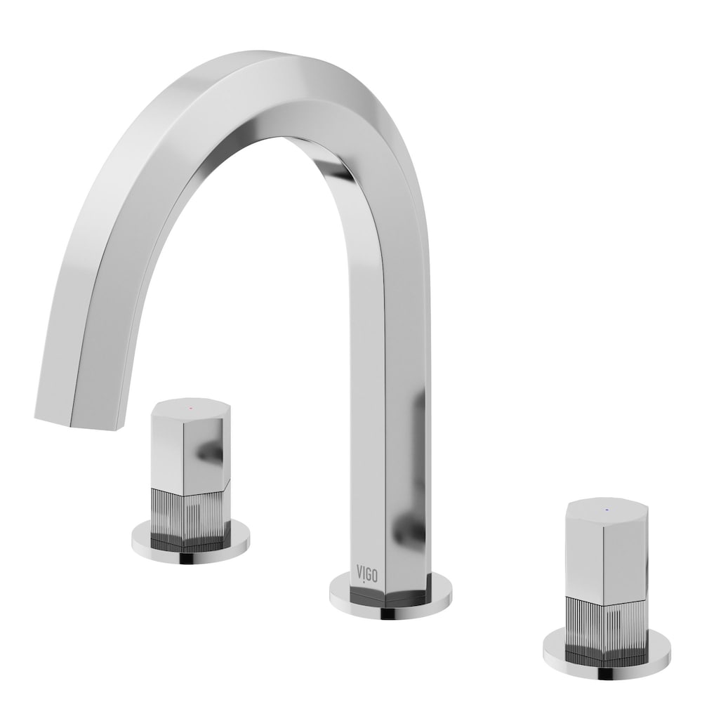 Hart 9" W Widespread 2-Handle Bathroom Faucet in Chrome