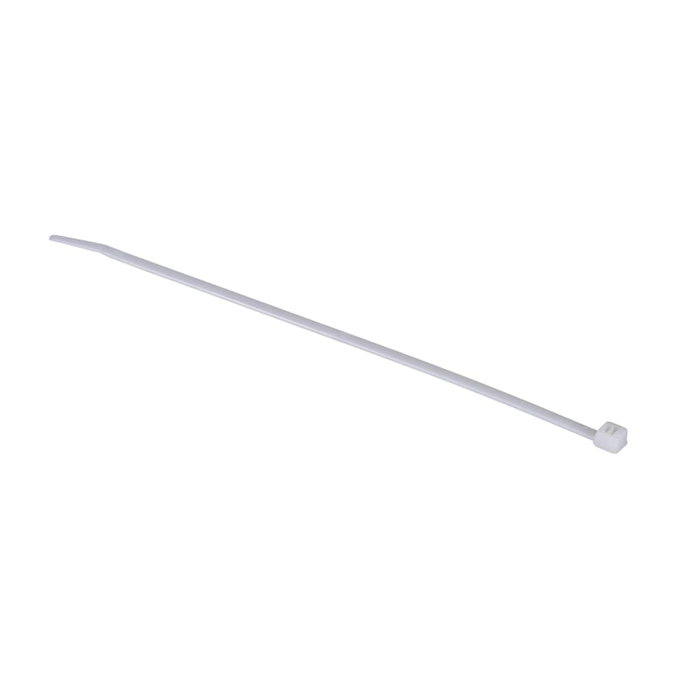 Attaches de câble robustes Dexson 20 cm x 4,6 mm, blanc (paquet de 100)